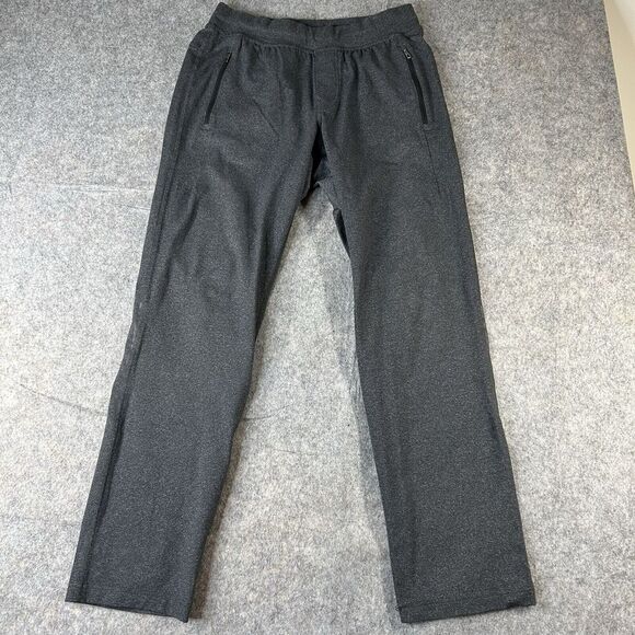 Lululemon Mens Discipline Pants Size Large Luon Heathered Black Sweatpants - Picture 1 of 11
